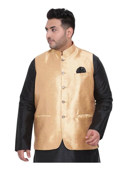 hangup-golden-regular-fit-jacquard-jacket