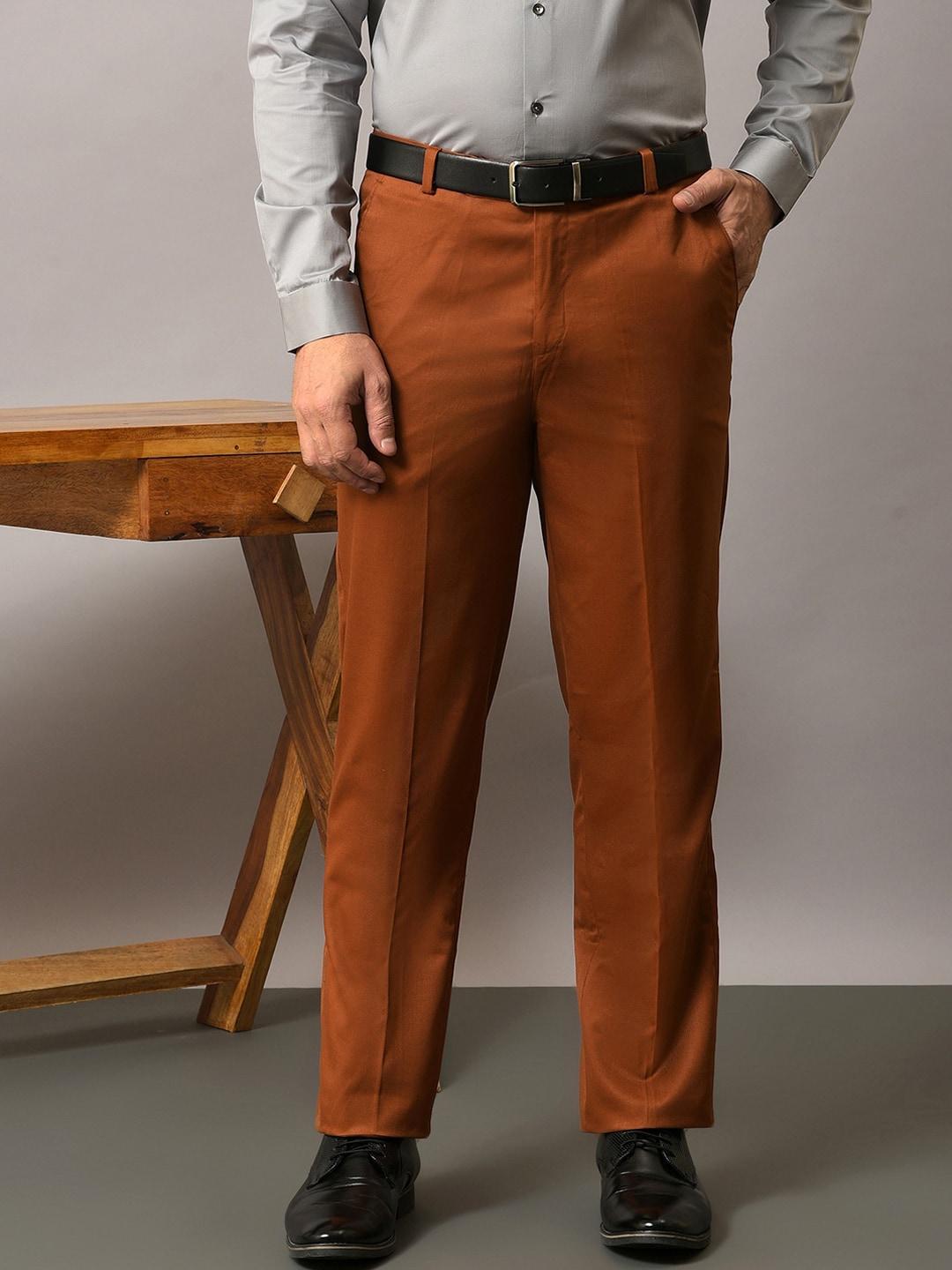 hangup men original fit formal trousers