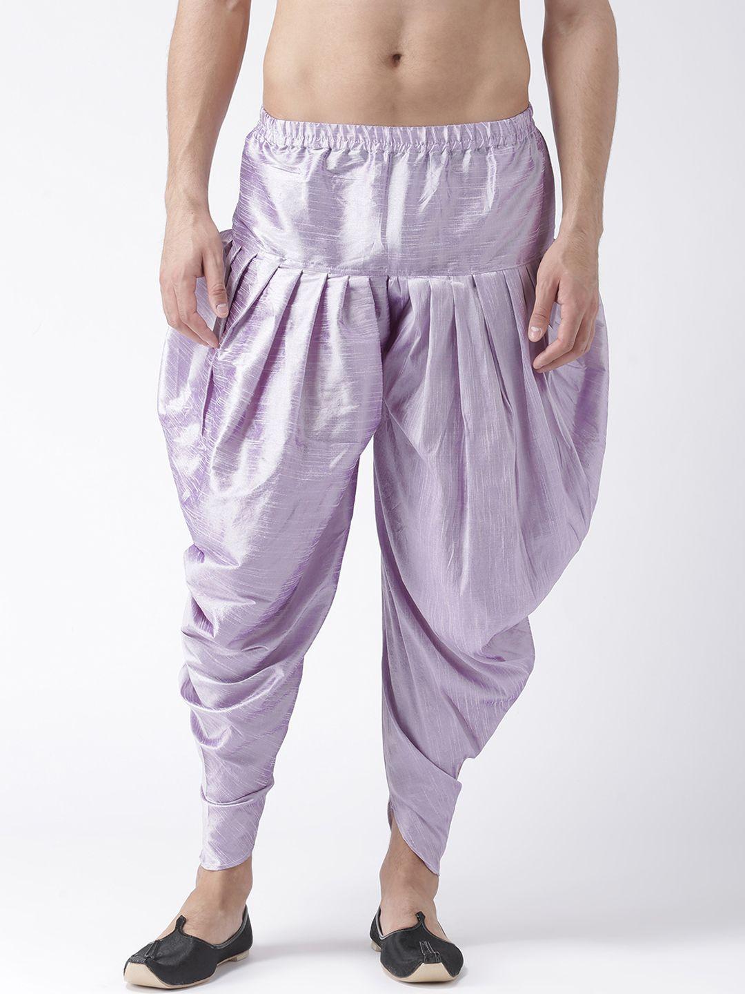 hangup men purple harem pants