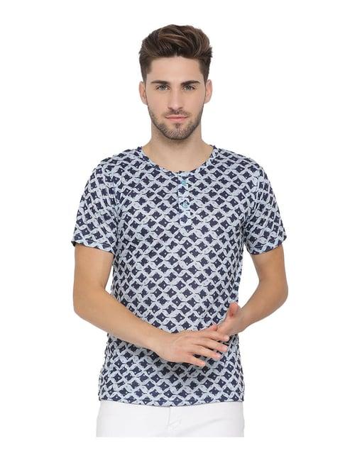 hangup grey printed t-shirt