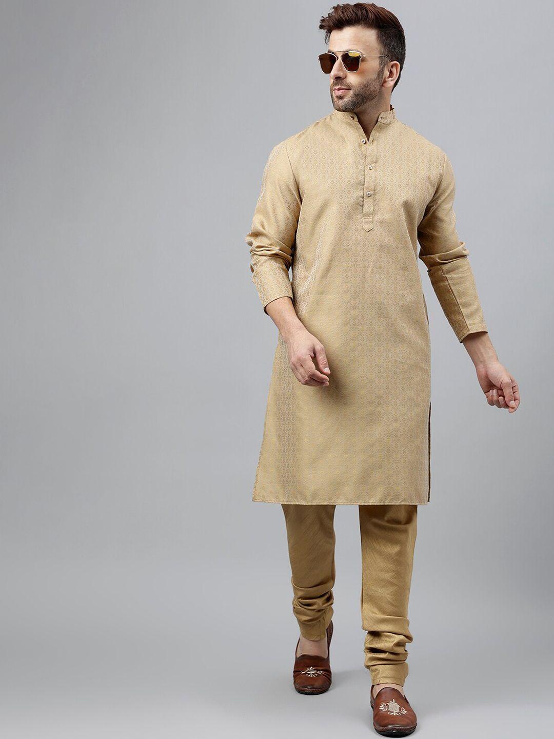 hangup mandarin collar regular kurta & pyjamas