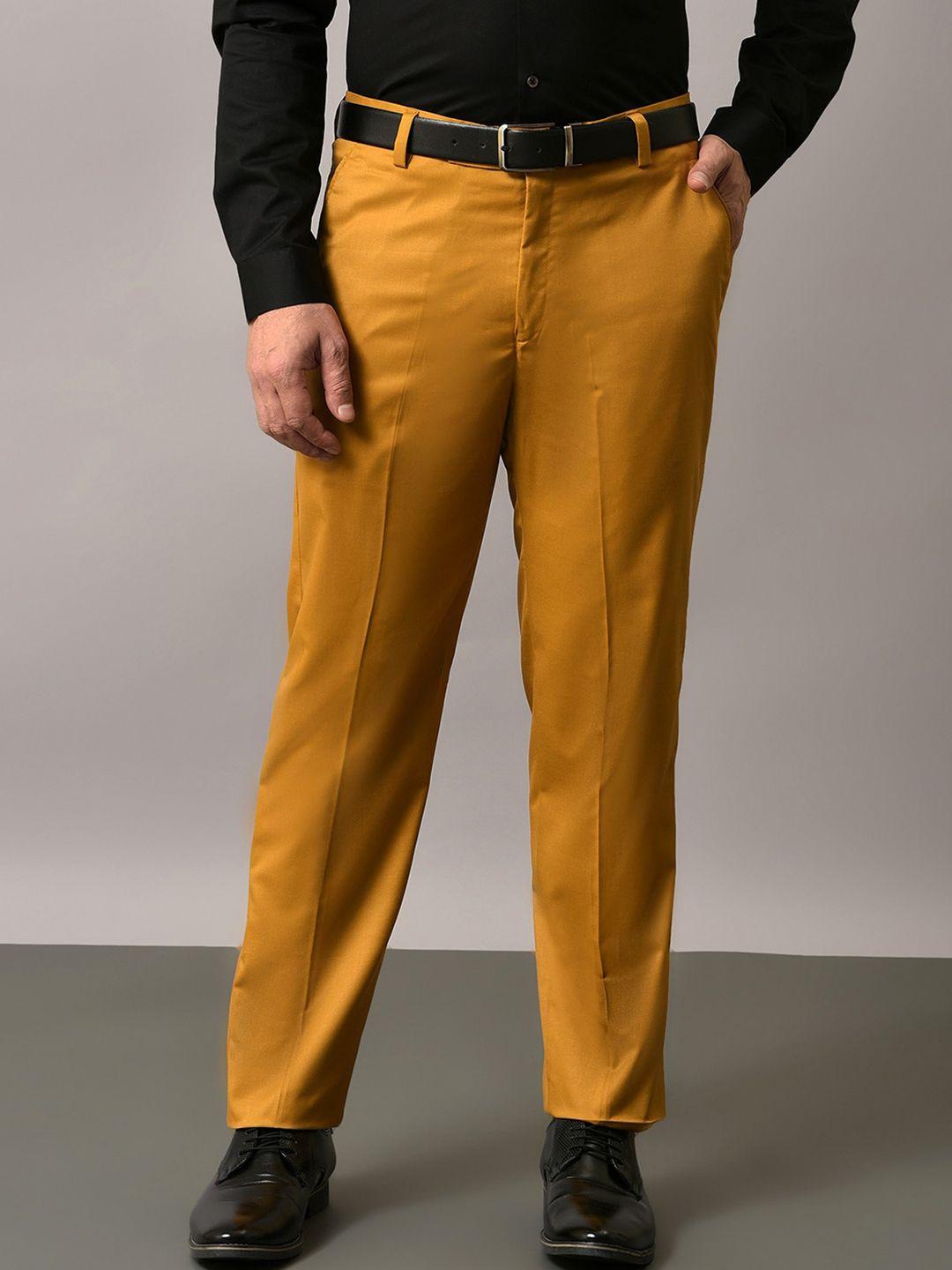 hangup men original mid-rise formal trousers