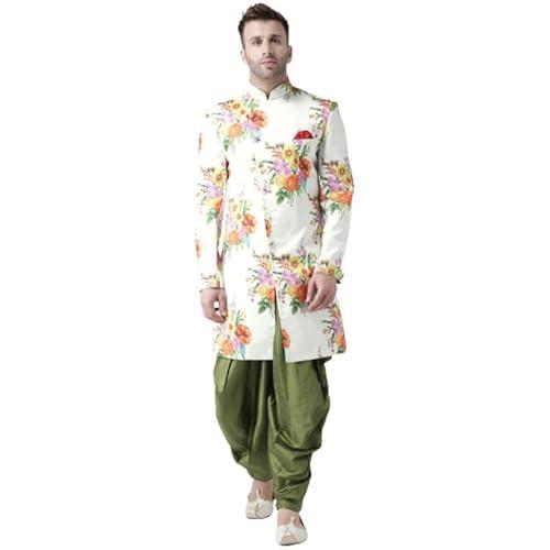 hangup men sherwani indo, color multicolor, size 36 (s6indo112)