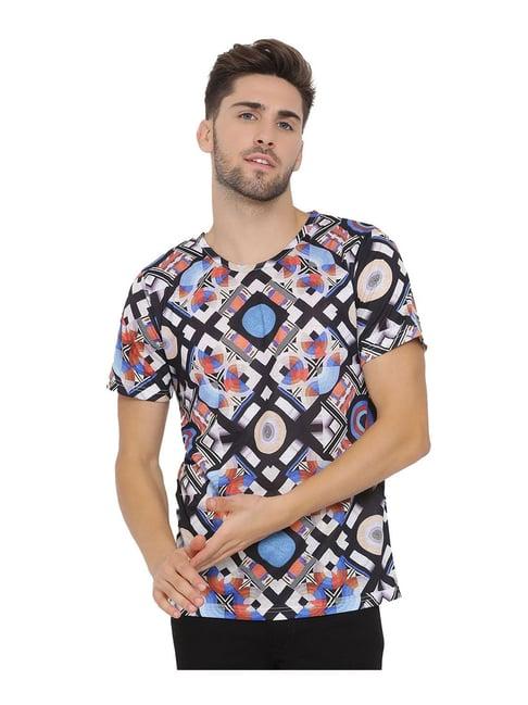 hangup multicolor printed t-shirt