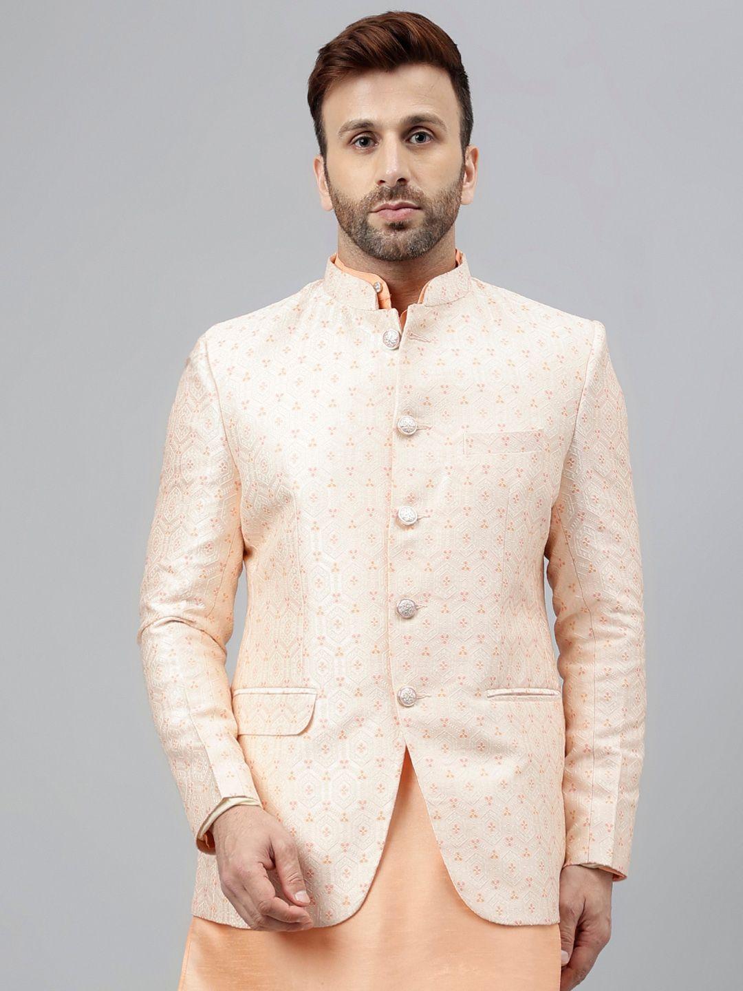 hangup self design bandhgala blazer