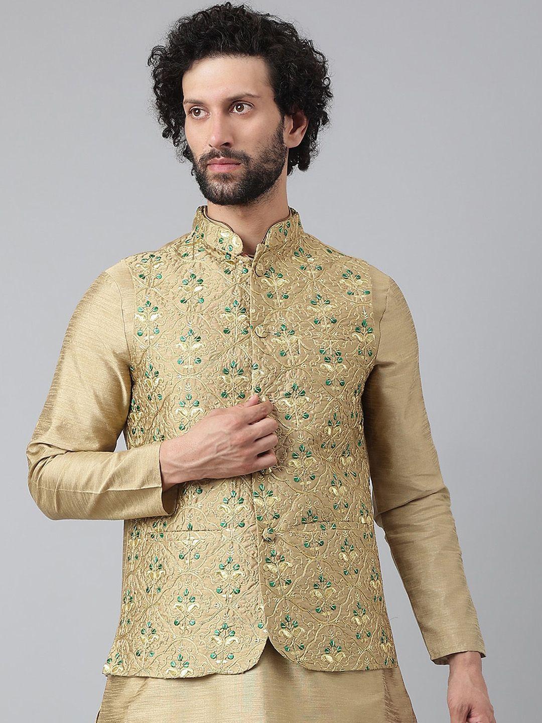 hangup trend men embellished nehru jackets