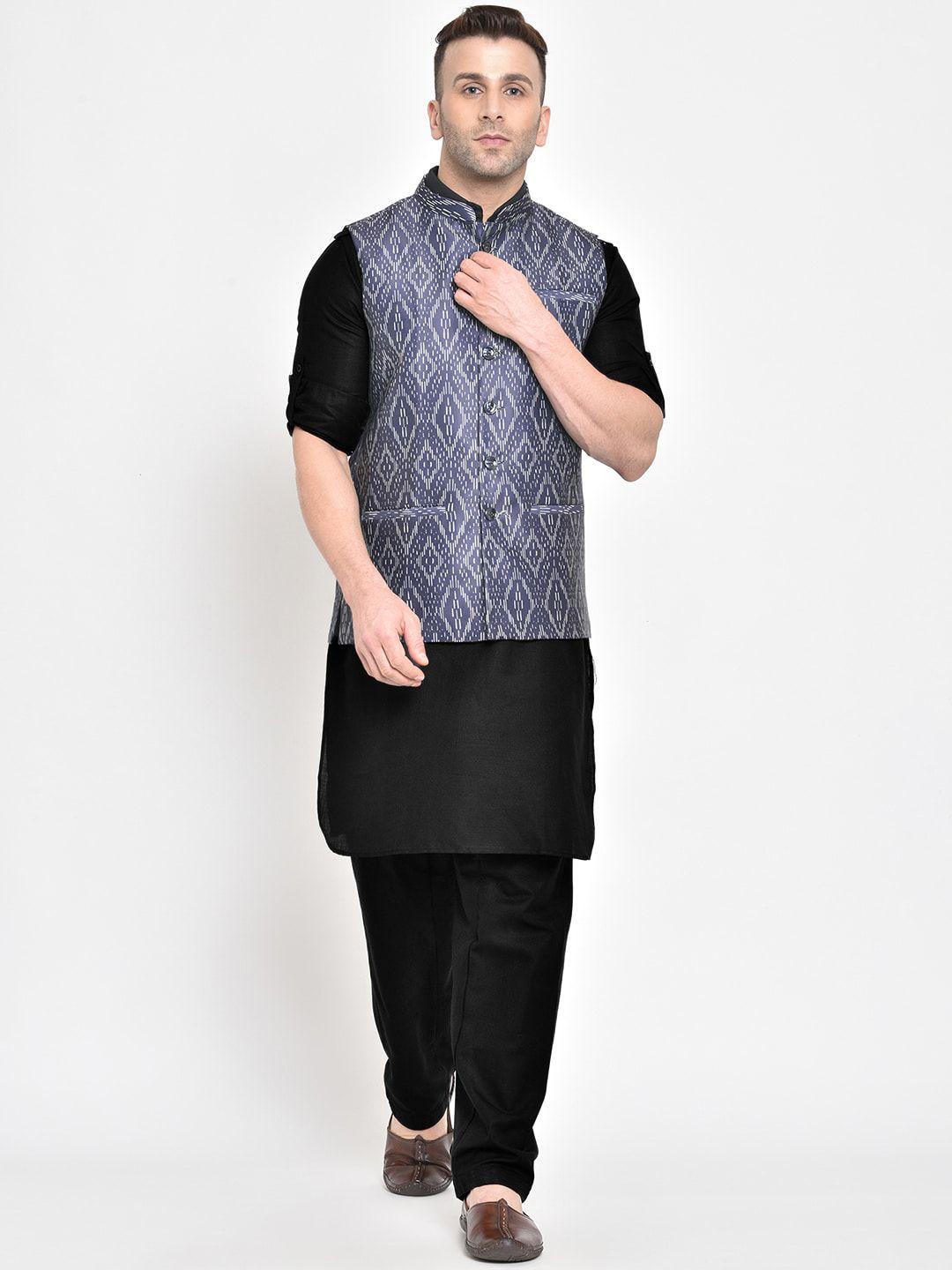 hangup trend men kurta with churidar