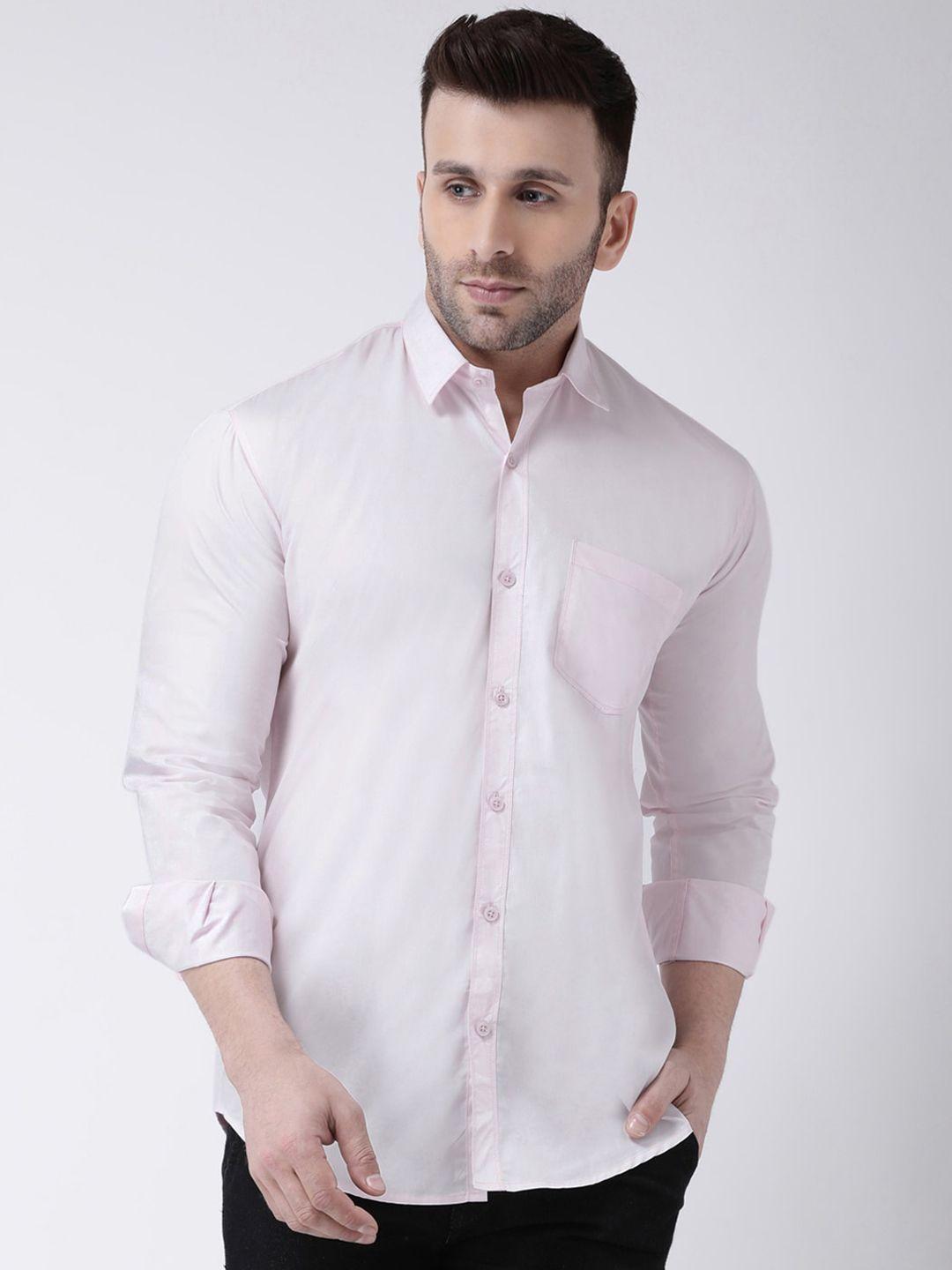 hangup trend slim fit pure cotton casual shirt