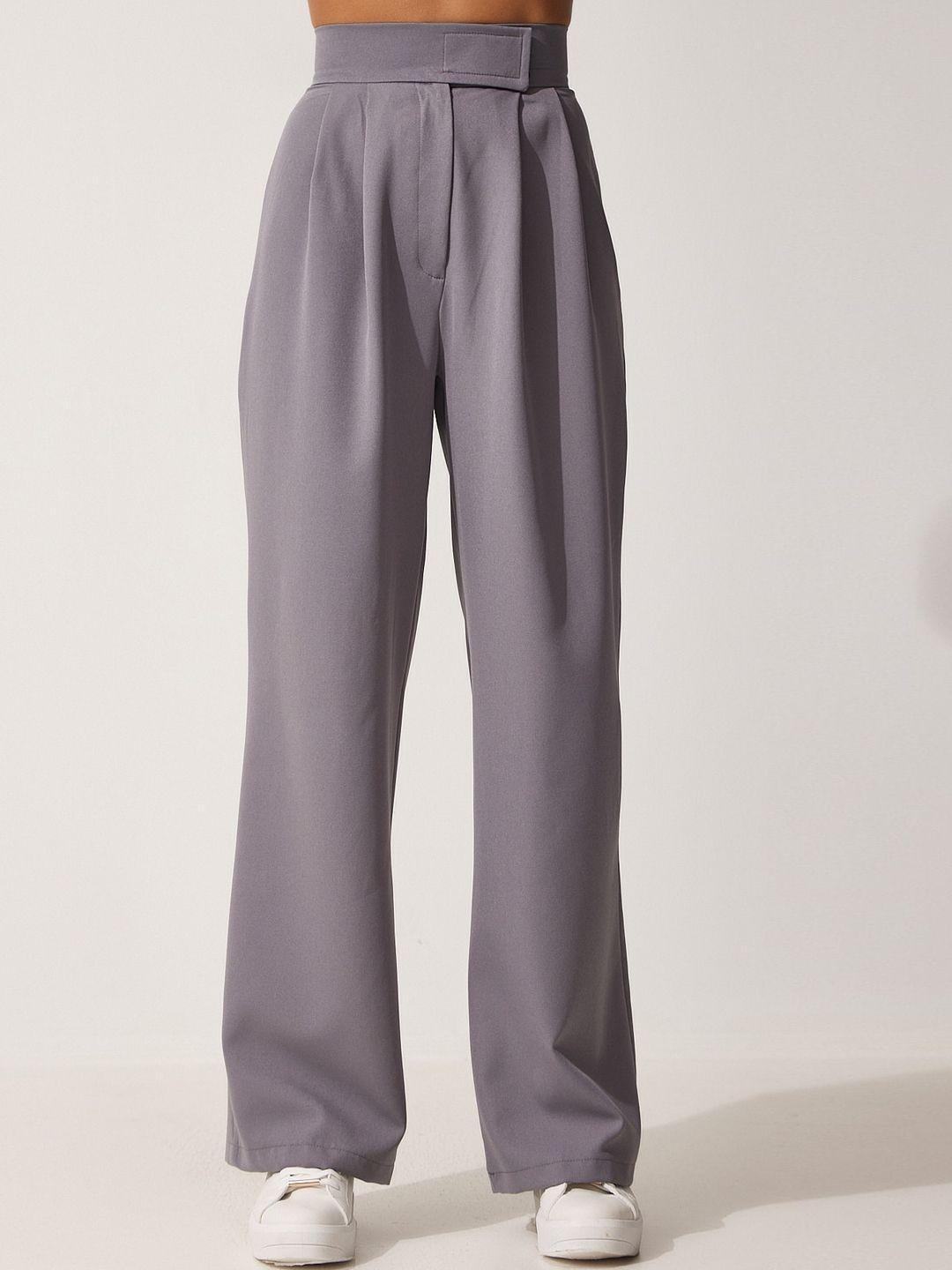 happiness istanbul women pleated trousers
