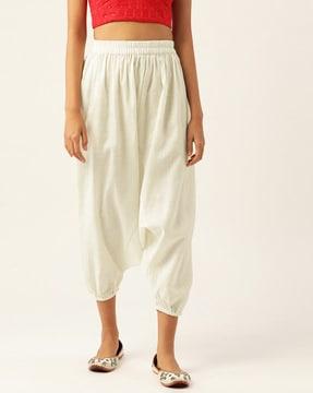 harem pant with elasticated waist