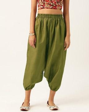 harem pants with elasticated waist