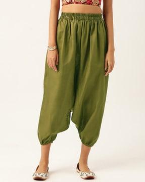 harem pants with elasticated waist