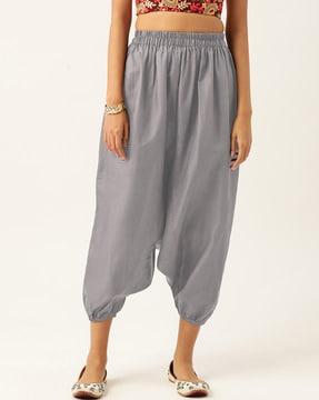 harem pants with elasticated waistband