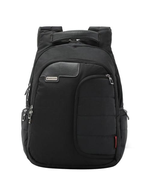 harissons 40 ltrs black large laptop backpack