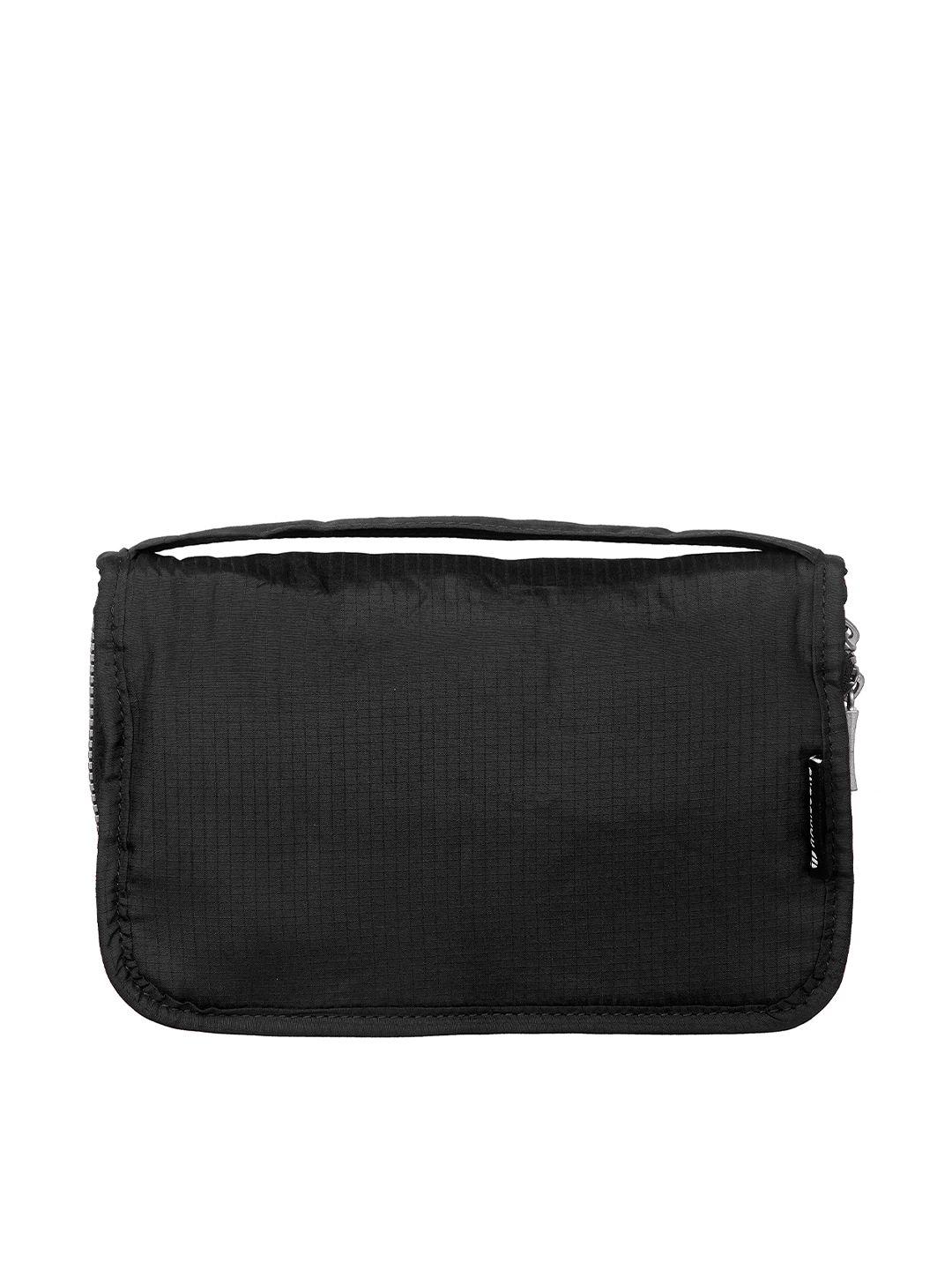 harissons black solid jewelry pouch