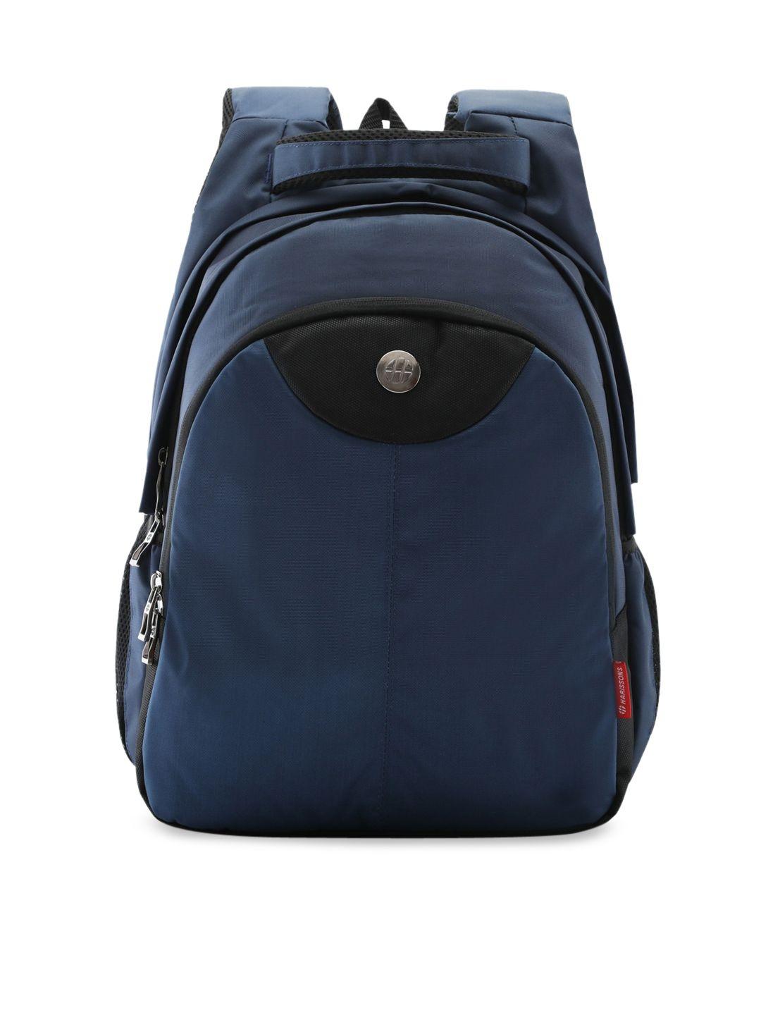 harissons navy blue 16 inch laptop backpack
