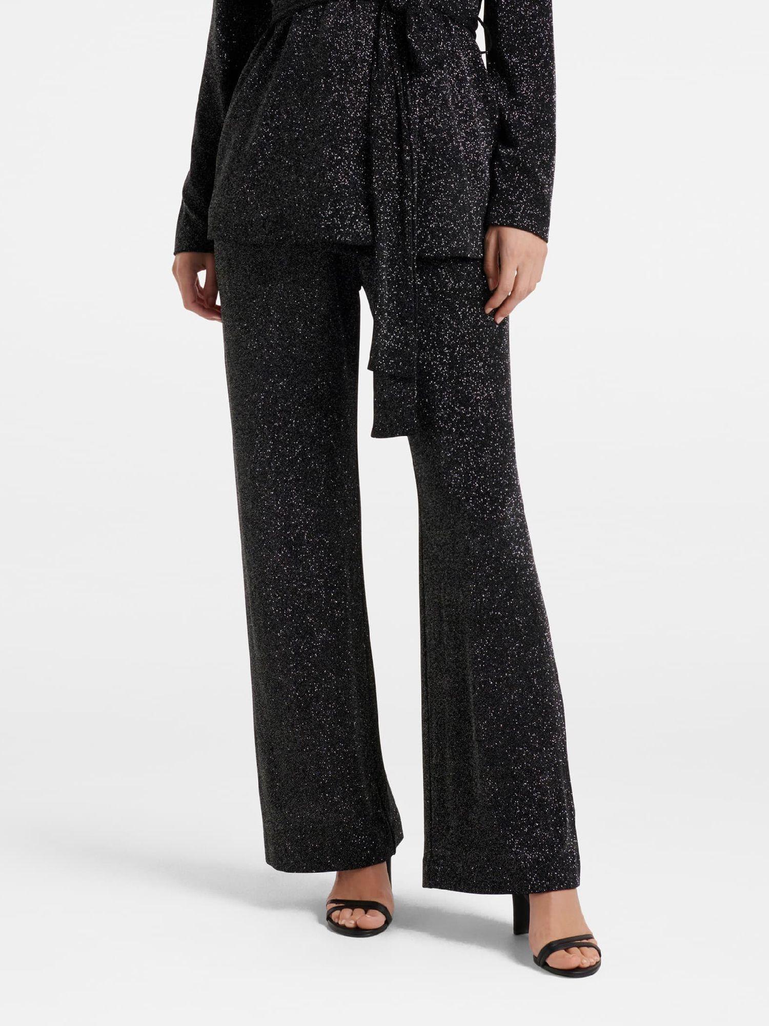 harlow glitter tailored pant