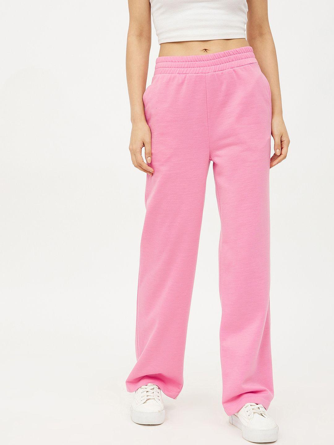 harpa women pink solid track pants