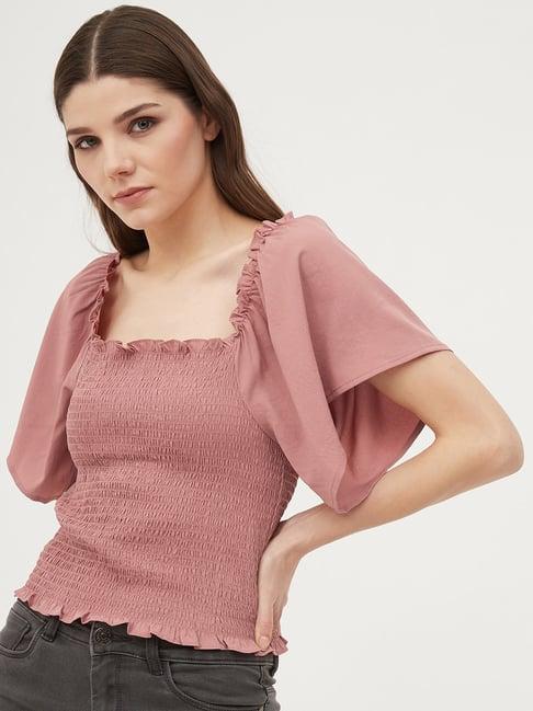 harpa pink regular fit top