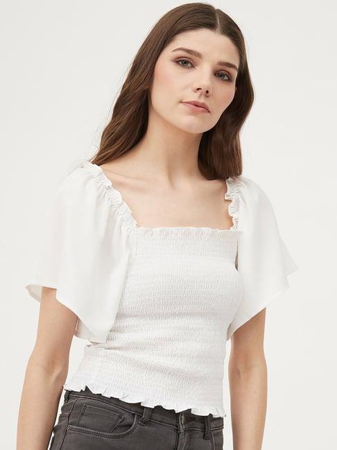 harpa white regular fit top