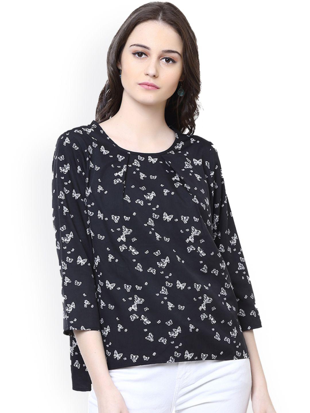 harpa women black printed top