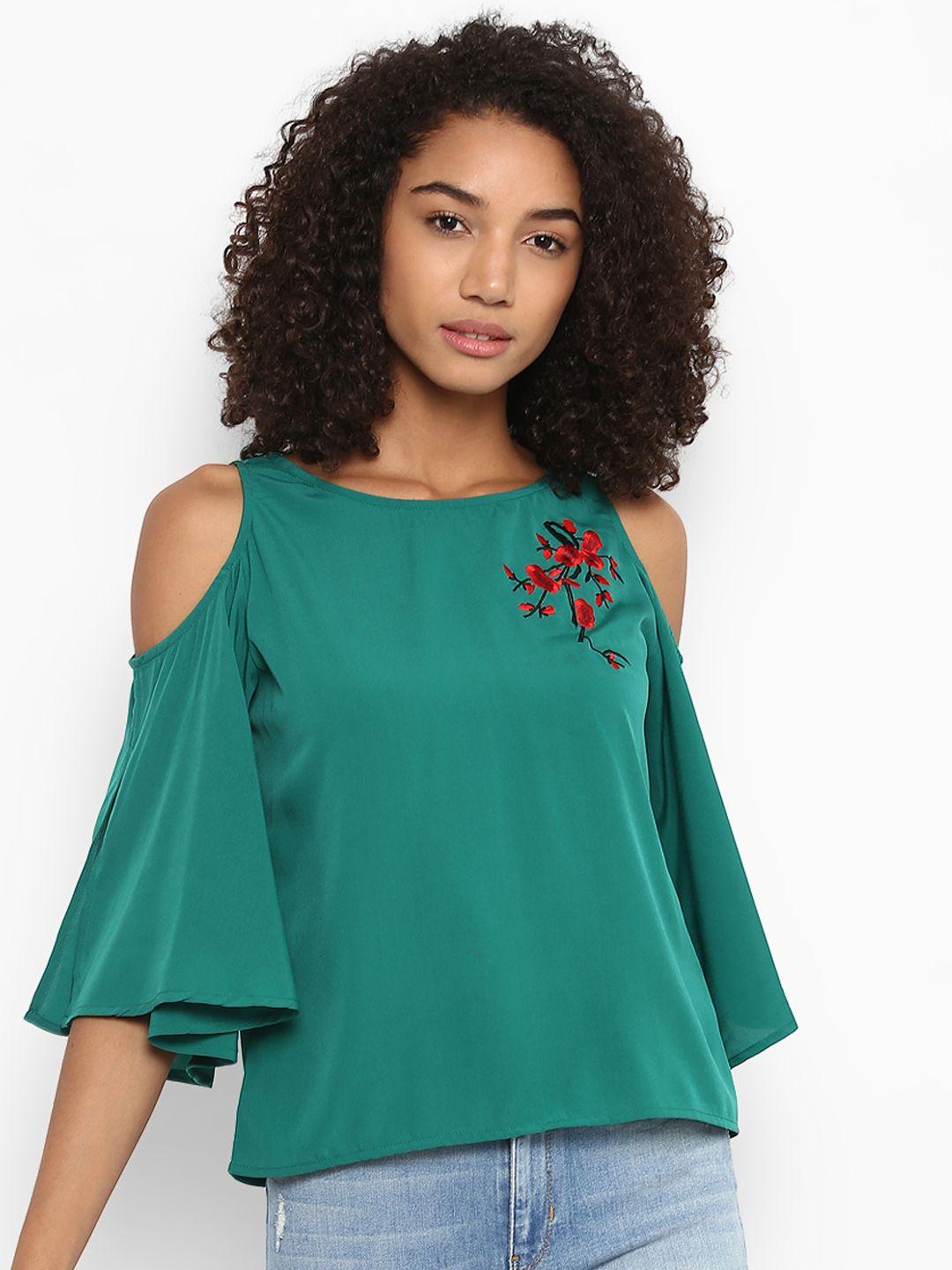 harpa women green solid top