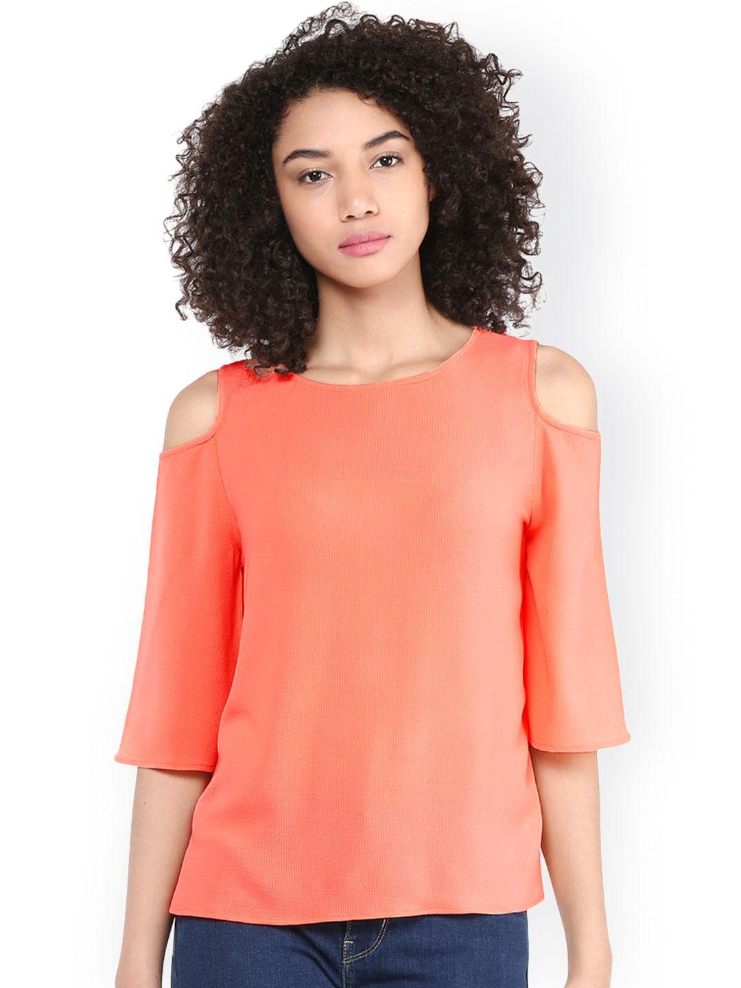 harpa women peach-coloured top