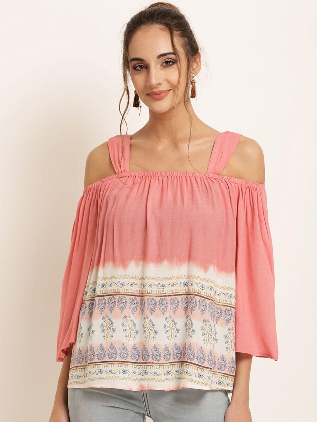 harpa women pink printed top