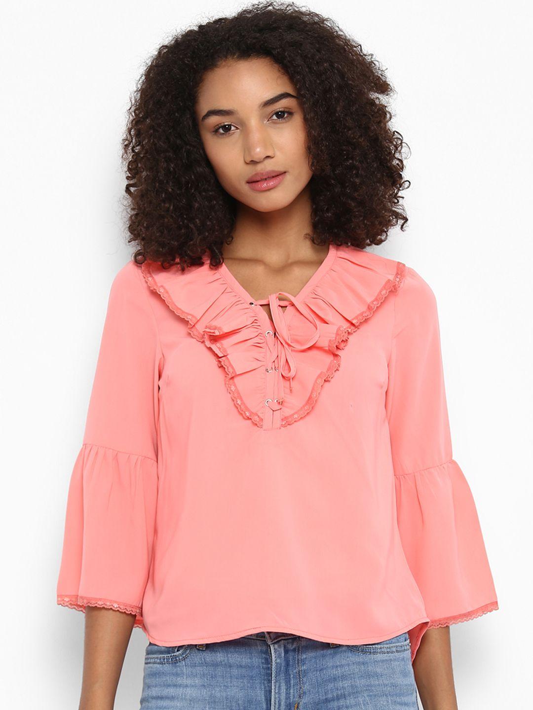 harpa women pink solid top