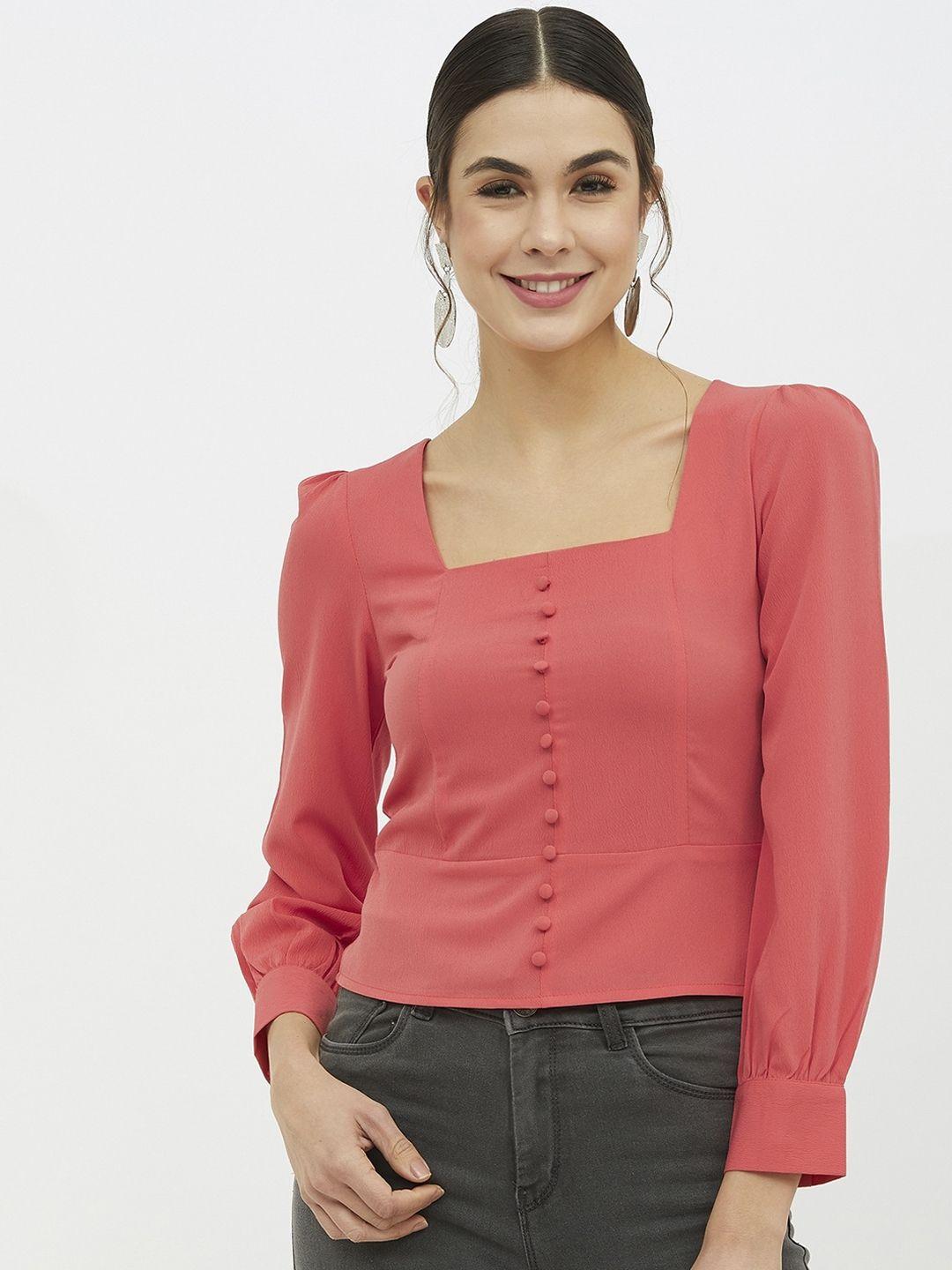 harpa women pink solid top