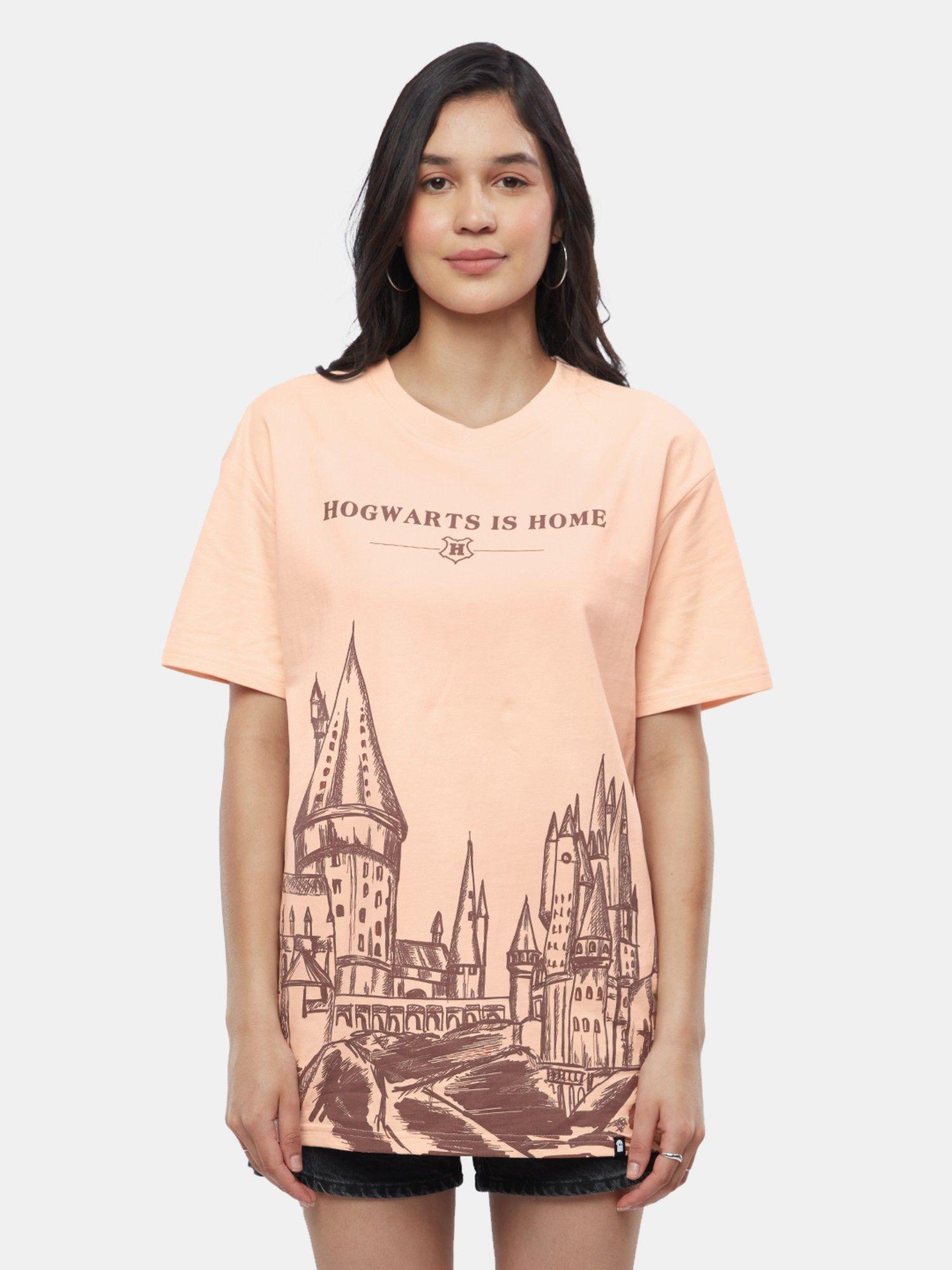 harry potter hogwarts is home boyfriend t-shirt