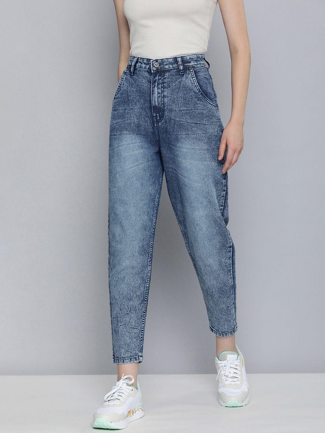 harvard women relaxed fit heavy fade jeans