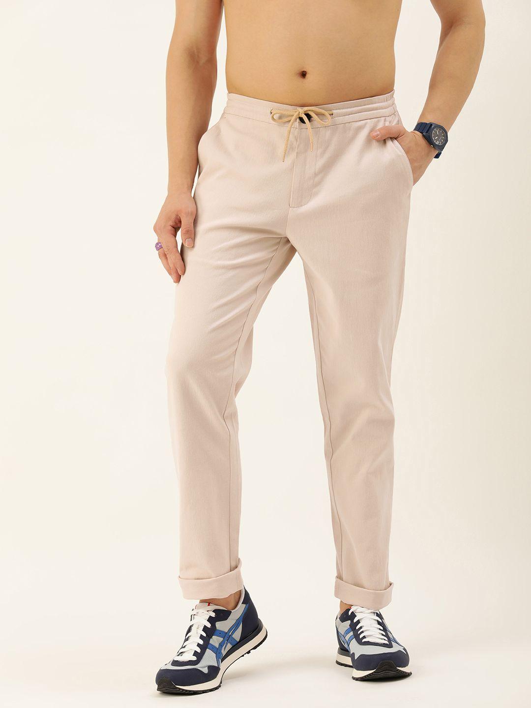 harvard men classic solid slim fit joggers