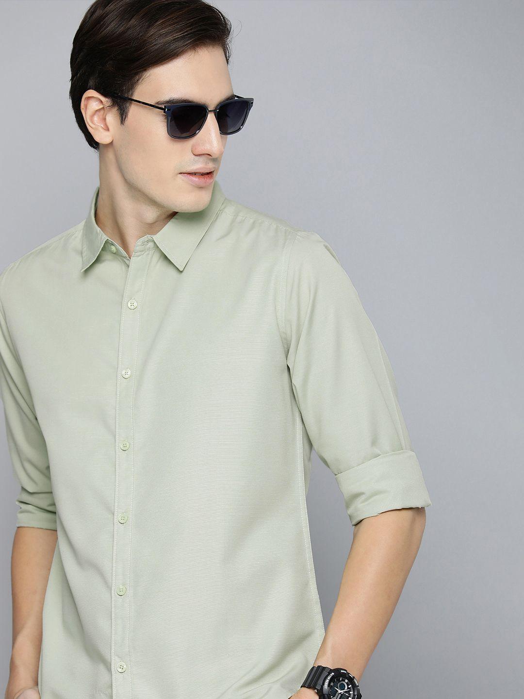 harvard regular fit casual shirt