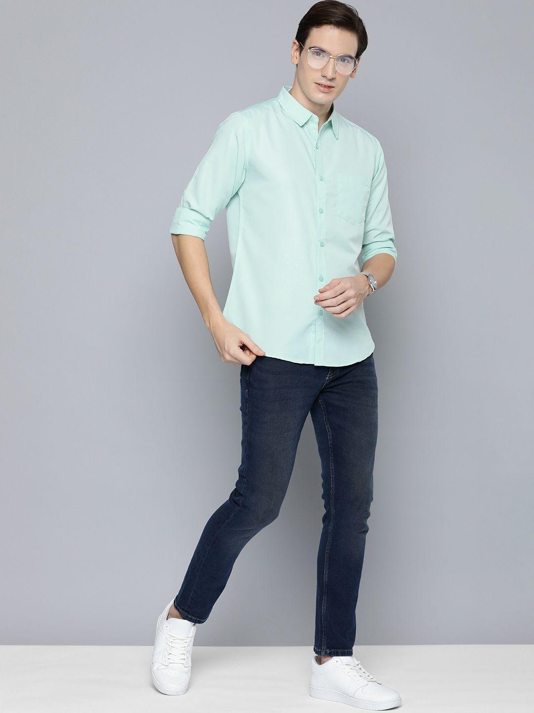 harvard regular fit casual shirt