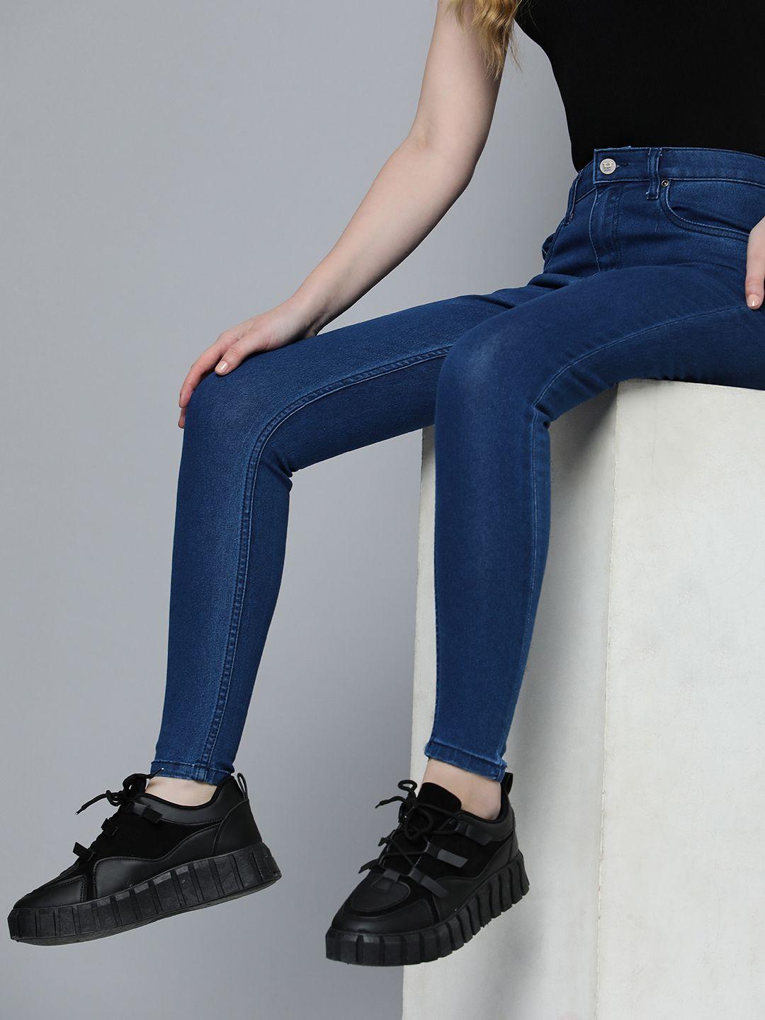 harvard women skinny fit stretchable jeans