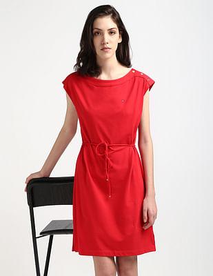 hattie solid dress