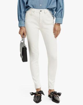 haut skinny fit high-rise jeans