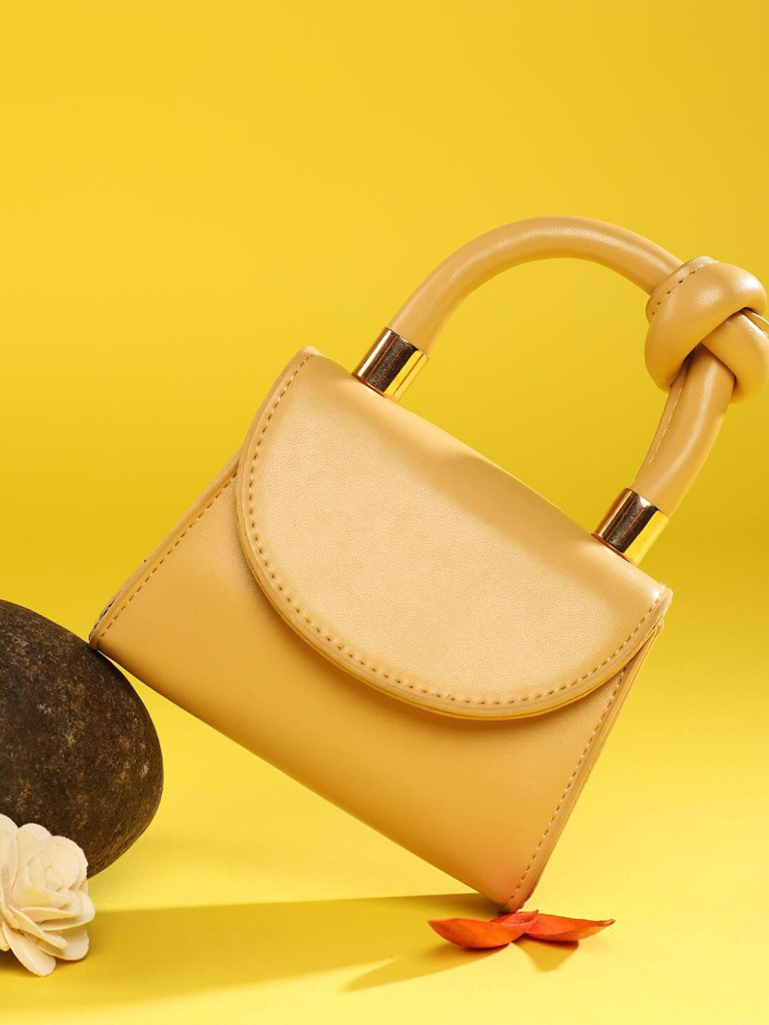 haute sauce by  campus sutra  structured sling bag