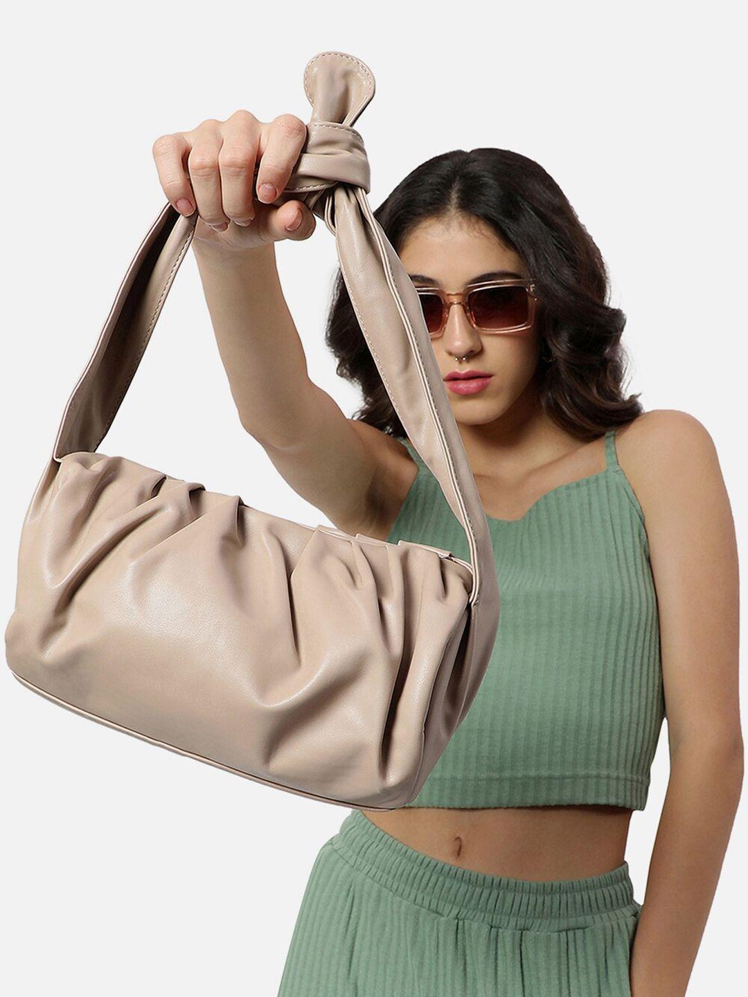 haute sauce by  campus sutra structured shoulder bag
