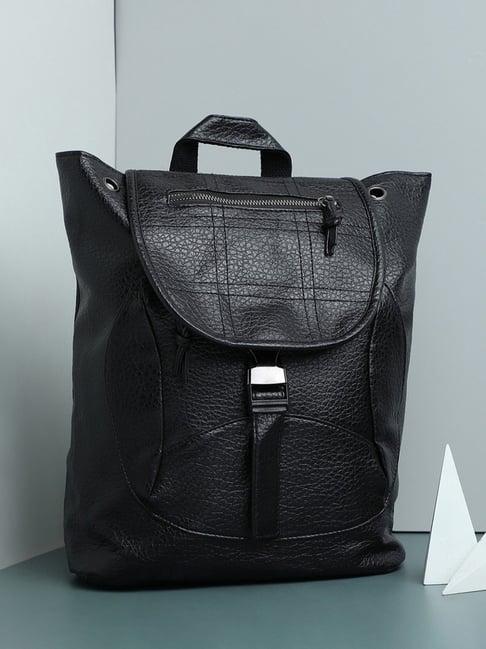 hautesauce black large backpack