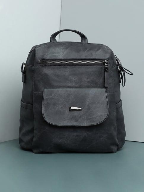 hautesauce black large backpack