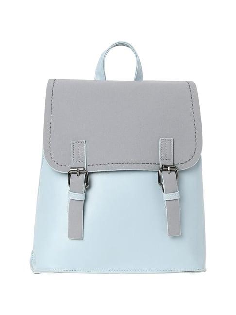 hautesauce blue solid large backpack