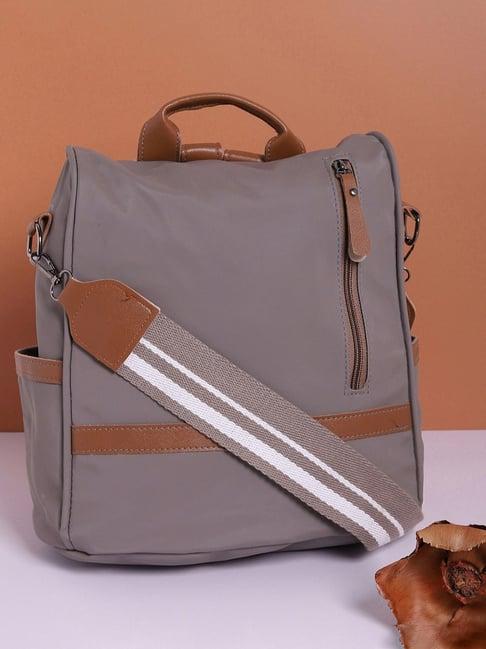 hautesauce grey large backpack