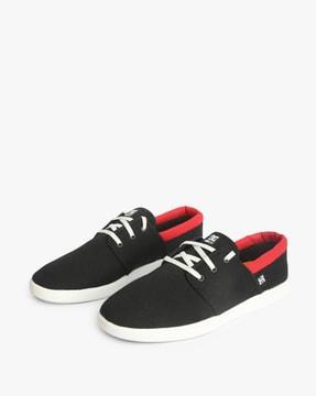 haven m panelled lace-up shoes