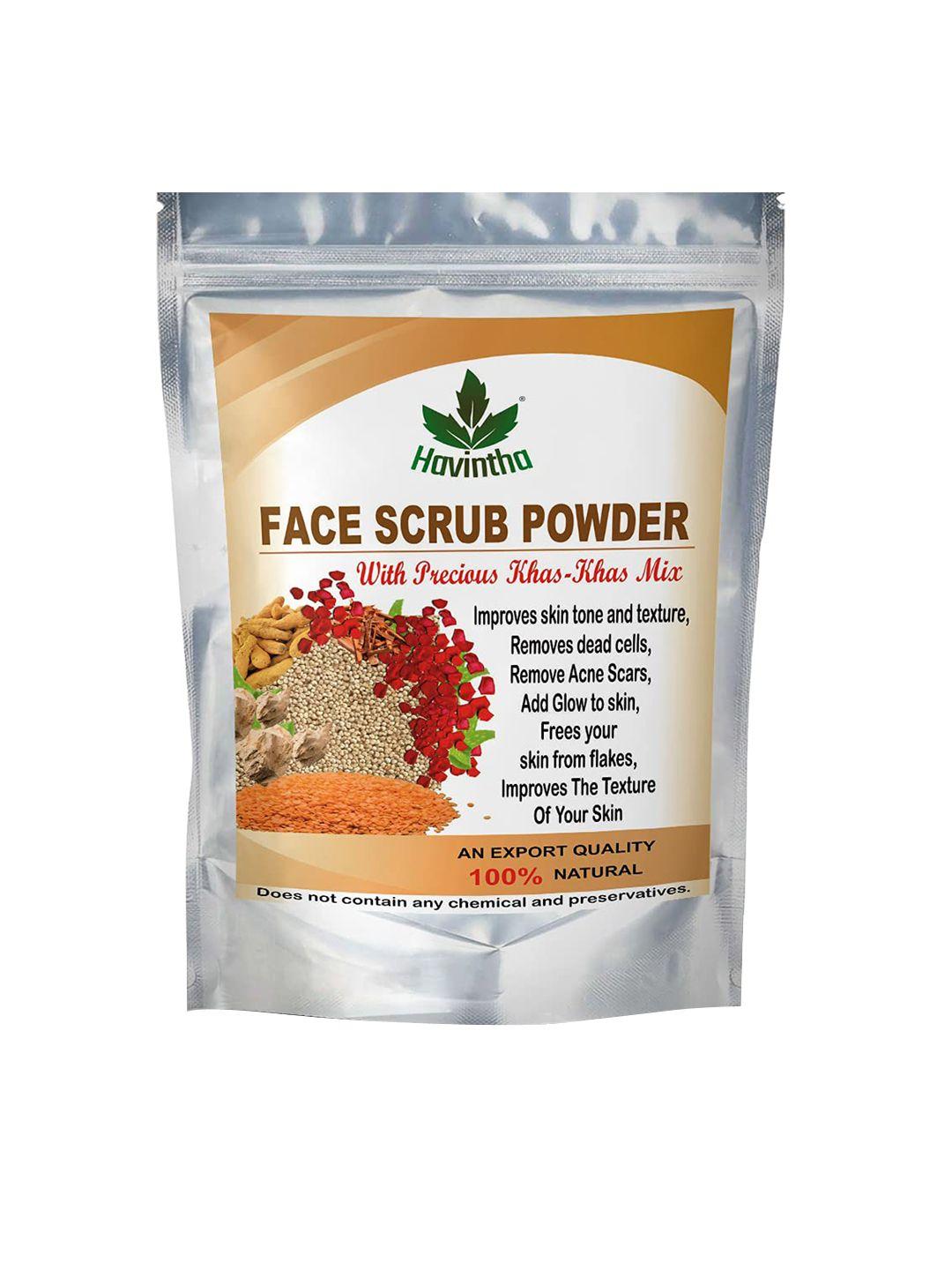 havintha khas-khas face scruber powder 227 g