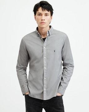 hawthorne cotton slim fit shirt