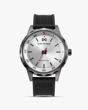 hc0115-06 analogue watch with with silicone strap