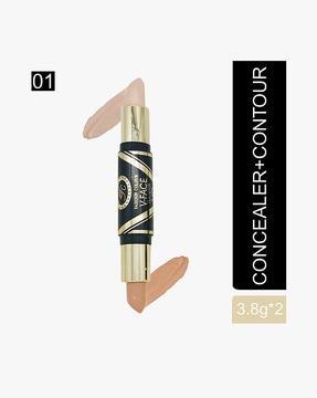 hd 2-in-1 duo concealer & contour stick