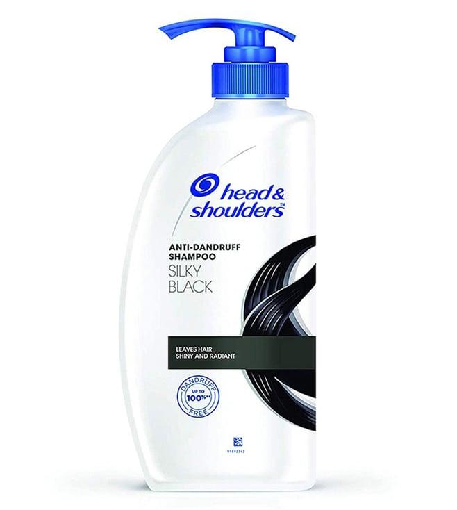 head & shoulders silky black anti-dandruff shampoo - 650 ml